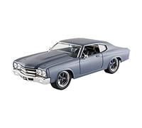 Jada Toys 97835G Chevrolet Doms Chevelle SS Fast and Furious Escala 1/24 Gris Mate