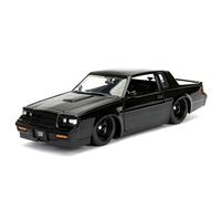 Jada Toys - 99539bk - FAST AND FURIOUS Modelo DieCast BUICK GRAND NATIONAL 20cm de DOM 1/24 - Negro