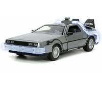 Jada Toys Back To The Future Parte I 1:24 Tiempo Máquina Die-Cast Coche Luz Up