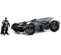 Jada Toys- Batman vs Superman Justice League 2016 Batmobile Vehículo Miniatura, 99232BK, Negro, Escala 1/24