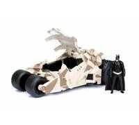 Jada Juguetes 1:24 Escala Oscuro Caballero Batmóvil Die-Cast Coche Con Batman