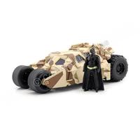 Jada Juguetes 1:24 Escala Oscuro Caballero Batmóvil Die-Cast Coche Con Batman