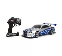 Jada Toys: Coche RC Nissan Skyline GTR 1 de Rápidos y Furiosos a escala 1:10