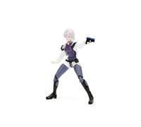 Jada Figura de acción Lucy (Cyberpunk Edgerunners) 14 cm, cabeza, manos y accesorios alternativos