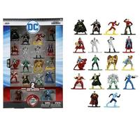 Jada Toys DC Nano Metalfigs Series 7 - Figuras coleccionables de metal fundido a presión de 1.65 pulgadas, paquete de 18 juguetes para niños y adultos (33785)