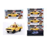 Jada Toys Disney Pixar Toy Story Pizza Planet Truck 1:32 (13,5 cm), Coche Metálico Die Cast con Puertas Abatibles, Vehículo Coleccionable Oficial, Juguete para Niños y Fans +8 Años (9336301314R00)
