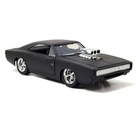 Jada Toys Fast & Furious 1/24 1970 Dodge Charger Matt Black Metal