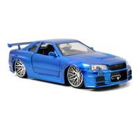 Jada Toys Fast & Furious 1:24 Brian's 2002 Nissan Skyline GT-R (Importación USA)