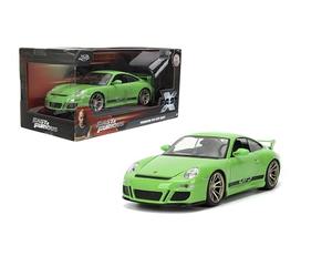 Jada Toys Fast & Furious Porsche 911 GT3 a escala 1:24 fundido a presión 2007 - Puertas de apertura, interior detallado, neumáticos de goma - Coleccionable para mayores de 8 años - Auténtico de Fast X