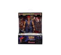 Jada Toys Figura de Acción de Street Fighter Akuma (15,7 cm) - Figura Coleccionable y de acción articulada de Street Fighter 2: The Final Challengers, con Cabeza, Manos y Accesorios alternativos, a