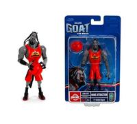 Jada Toys Goat The Movie Figura Mane Attraction (15 cm) - Figura de acción móvil de Goat The Movie con Accesorios de Baloncesto, Figura de acción 1:12, a Partir de 8 años