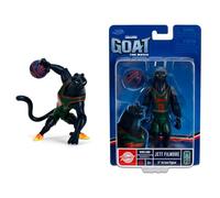 Jada Toys Goat The Movie Jett - Figura de acción de Goat The Movie (15 cm), con Accesorios de Baloncesto, Figura de acción 1:12, a Partir de 8 años