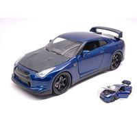 Jada Toys JADA97036 Brian's Nissan GT-R 2009 Fast & Furious 7 Blue 1:24 Die Cast
