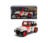 Jada Toys Jeep Wrangler Jurassic Park, Coche Metal, Coleccionismo, Multicolor, 19 cm