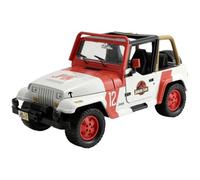 Jada Toys Jeep Wrangler Jurassic Park, Coche Metal, Coleccionismo, Multicolor, 19 cm