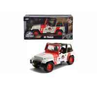 Jada Toys Jeep Wrangler Jurassic Park, Coche Metal, Coleccionismo, Multicolor, 19 cm