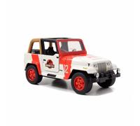 Jada toys jurassic park jeep wrangler, maqueta de coche, coche de jugu