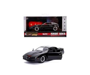 Jada Toys K.I.T.T. El Coche Fantástico metálico, Escala 1:32, Modelo Coleccionable con Puertas abatibles y neumáticos de Goma, réplica Oficial de la Serie para Fans Desde 8 años (9399799314R00)