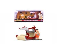 Jada Toys Los Picapiedra - Coche Metal, Escala 1:32, con Figura de Pedro Picapiedra, coleccionismo, Multicolor (253253002)