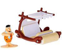 Jada Toys Los Picapiedra - Coche Metal, Escala 1:32, con Figura de Pedro Picapiedra, coleccionismo, Multicolor (253253002)