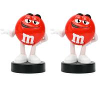 Jada Toys M&M's Figura (1 Pieza) - 1 de 7 Figuras coleccionables de Metal para Aficionados al Chocolate y coleccionistas a Partir de 8 años, Ola 1, selección al Azar, 6,5 cm Aprox (Paquete de 2)