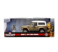 Jada Toys Coche a escala Marvel Groot 1973 Ford Bronco Escala 1:32
