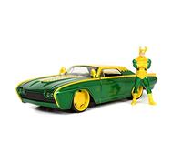 Jada Toys Marvel LokiFord Thunderbird 1:24 Muscle Car - Figura Decorativa