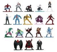 Jada Toys Marvel Spider-Man - Paquete de 18 figuras de fundición a presión, juguetes para niños y adultos