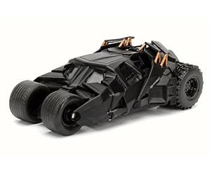 Jada Toys New 1:32 Display Collection - Black Classic TV Series The Dark Knight Batmobile 2008 Diecast Model Car (sin caja al por menor)