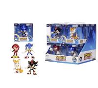 Jada Toys Sonic Figura metálica 7 cm, envío Aleatorio, 4 Personajes coleccionables de Sonic The Hedgehog, Figura Die-Cast Oficial Sega para Fans y coleccionistas Desde 8 años (9385233300W01)
