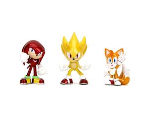 Jada toys sonic the hedgehog - figura de metal fundido a presión (6,3