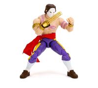 Jada Toys Street Fighter - Figura de Vega (15 cm), Coleccionable y de acción de Street Fighter 2: The Final Challengers con Cabeza, Manos y Accesorios alternativos, a Partir de 13 años