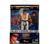 Jada Toys - Street Fighter II Ryu, Figura de acción Coleccionable, Medida 15 cm, Fiel al Original, Coleccionable, 9334215314R00