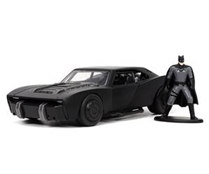 Jada Toys The Batman - Batmóvil coche metal, escala 1:32, con figura de metal, coleccionismo, color negro (253213008)
