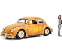 Jada 30114 1:24 Bumblebee VW Beetle con Figura Charlie fundida (Importación USA)