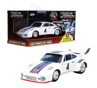 Jada Toys Transformers G1 Jazz 1976 Porsche 935 Turbo - Vehículo fundido a presión a escala 1:32