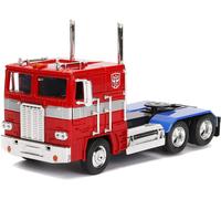 Jada Toys Transformers G1 Optimus Prime Truck with Robot on Ch (Importación USA)
