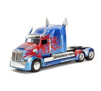 Jada Toys-Transformers - Maqueta de película Western Star 5700 XE Phantom 5-Escala 1/24, 98403, Azul/Rojo