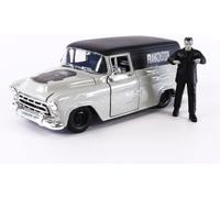 Jada Toys Universal Monstruos 1:24 1957 Chevy Suburban Die-Cast Coche & 7cm