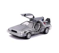 Jada - Vehículo coleccionismo DLorean Regreso al Futuro, Puertas se Abren, Modo Planeador, Escala 1:24 (253255021)