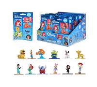 Jadatoys 253071010 - Disney Blind Pack Nanofigs, 12-sort Pantalla (24 Pieza