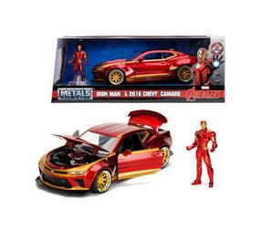 Jadatoys 253225003 - Marvel Ironman 2016 Chevy Camaro SS 1:24