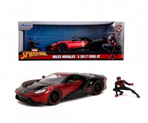 Jadatoys 253225008 - 1:24 Marvel Millas Morales 2017 Ford Gt - Nuevo