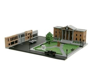 Jadatoys 9334804314R00 Diorama Back to the Future Clock Tower NanoScene Nuevo