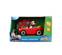 Jada Disney Mickey Mouse Coche Teledirigido 14 cm con Figura Integrada no Extraible, Fácil de Usar, 2,4 GHz, 1 Canal, Roadster Mickey, Juguete para Niños +2 Años (9336836314R00)