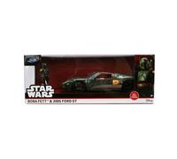 Jadatoys 933690931400 1:24 Star Wars Boba Fett 2005 Ford GT - Nuevo