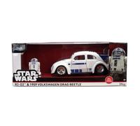 Jadatoys 9336912314R00 Auto R2D2 1959 VW Drag Beetle 1:24 Nuevo