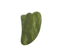 Jade Cooling Sleep Mask Para Masaje Facial De Ojos Piedra Natural Jade Roller Gouache Scraper Massager Roller Set Jade Eye Mask,Guasha-Cuerno