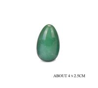 Jade Egg Ejercicios Muscle Tightening Masaje Varita Kegel Ejercitador Piedra,Undrill Egg-Mediano