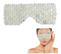 Jade Eye Mask, anti-Wrinkle-On Massaging Eye Mask, Comfort & Smooth para aliviar la hinchazón, la cara relajada, los ojos alivian, la migraña, la meditación.